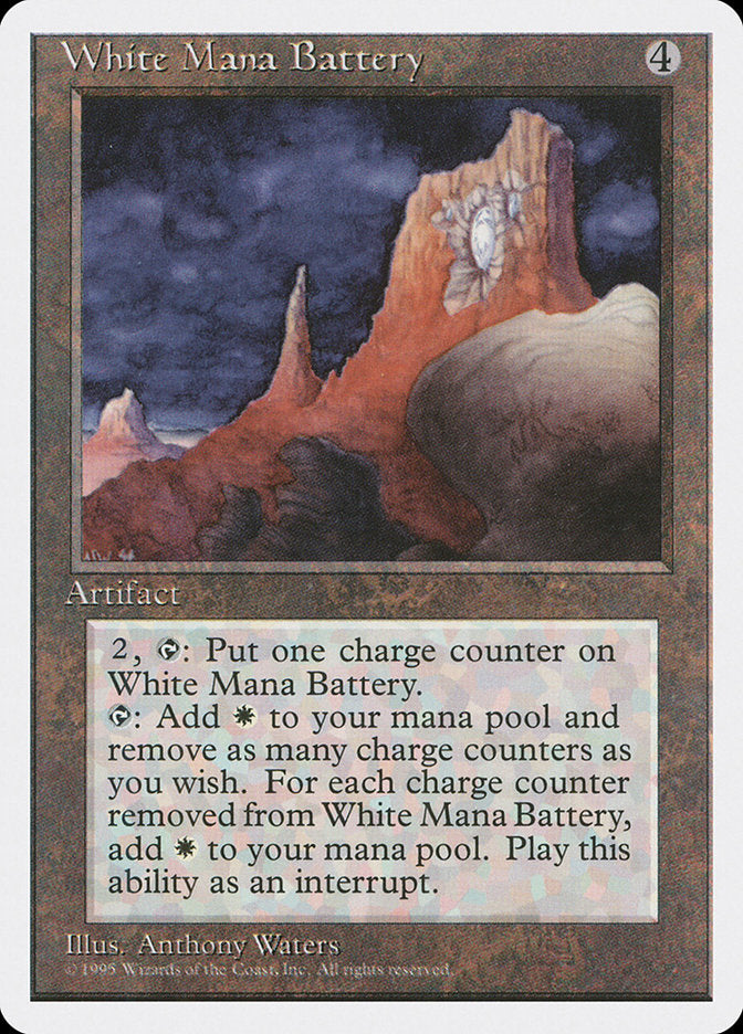 White Mana Battery [Fourth Edition] | Webway Games