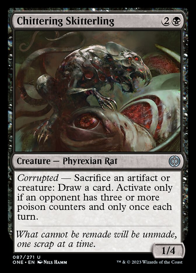 Chittering Skitterling [Phyrexia: All Will Be One] | Webway Games