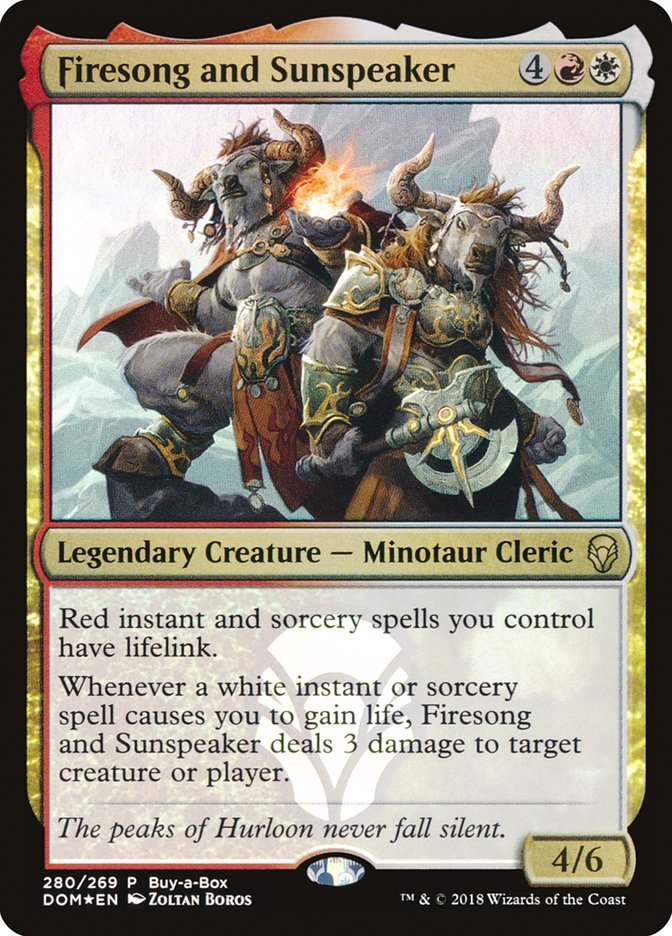 Firesong and Sunspeaker (Buy-A-Box) [Dominaria] | Webway Games