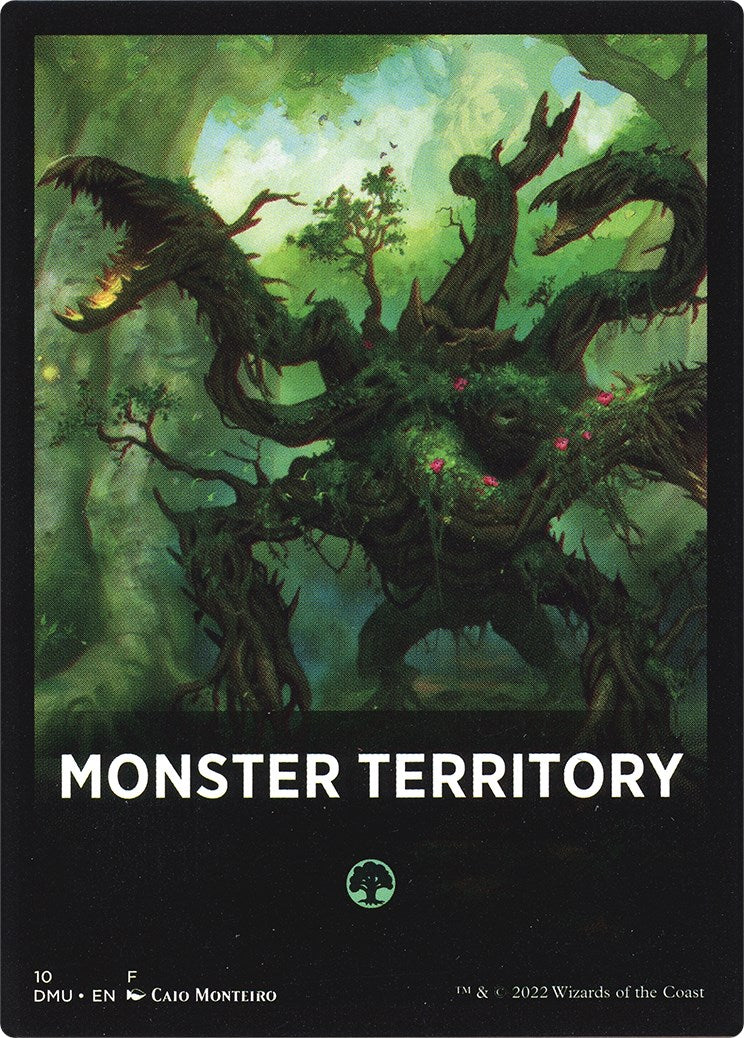 Monster Territory Theme Card [Dominaria United Tokens] | Webway Games