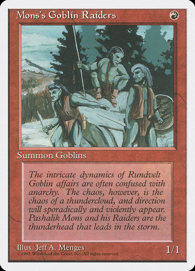 Mons's Goblin Raiders [Fourth Edition] | Webway Games