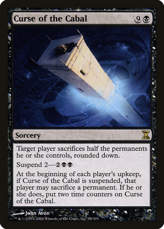 Curse of the Cabal [Time Spiral] | Webway Games