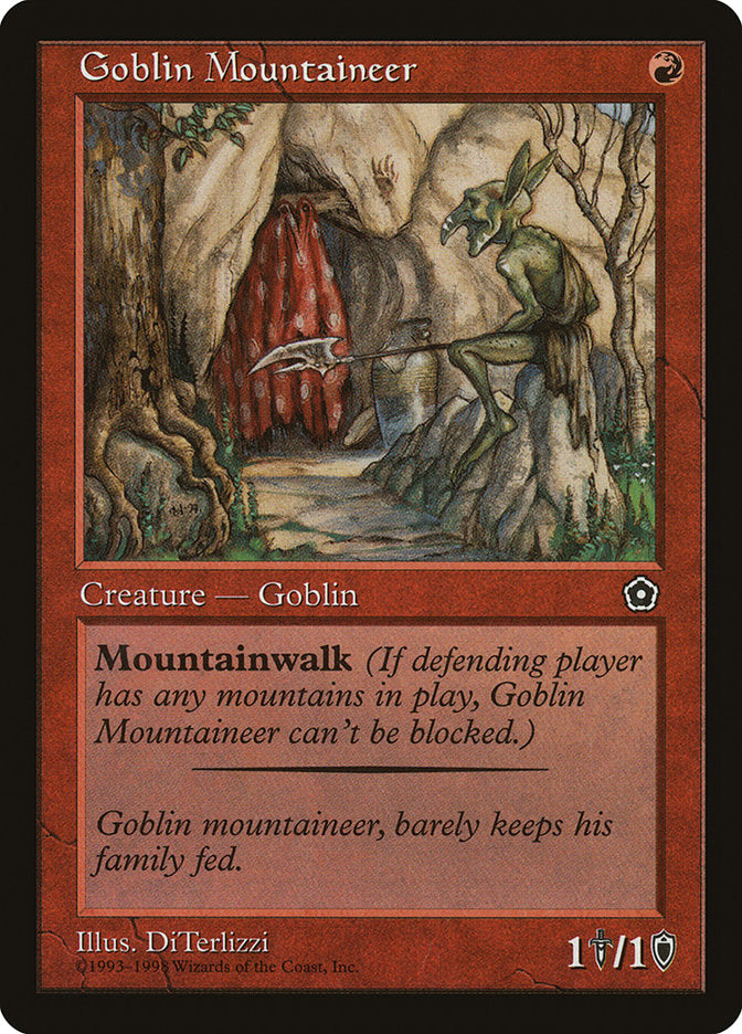Goblin Mountaineer [Portal Second Age] | Webway Games
