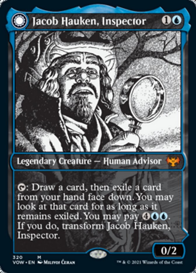 Jacob Hauken, Inspector // Hauken's Insight (Showcase Eternal Night) [Innistrad: Crimson Vow] | Webway Games