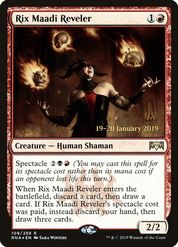 Rix Maadi Reveler [Ravnica Allegiance Prerelease Promos] | Webway Games