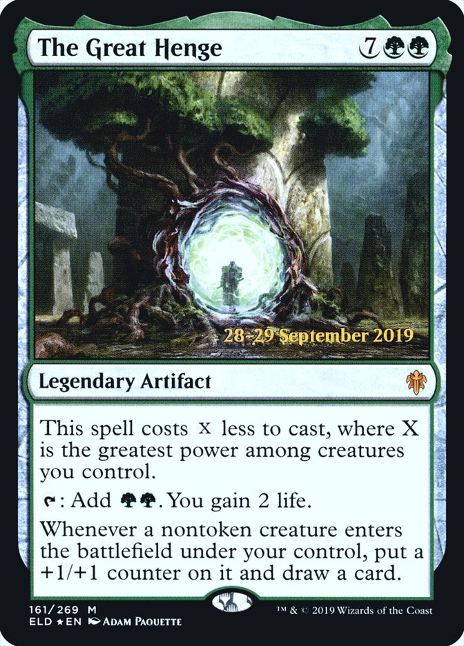 The Great Henge  [Throne of Eldraine Prerelease Promos] | Webway Games