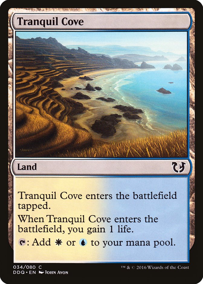 Tranquil Cove [Duel Decks: Blessed vs. Cursed] | Webway Games