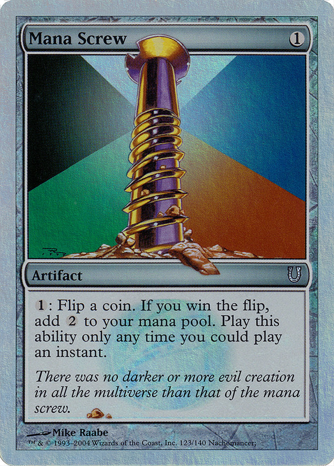 Mana Screw [Unhinged] | Webway Games