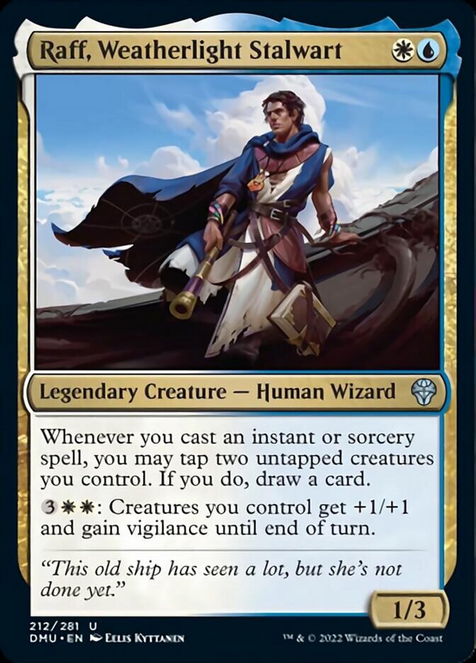 Raff, Weatherlight Stalwart [Dominaria United] | Webway Games
