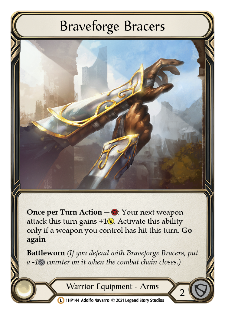 Braveforge Bracers [1HP144] | Webway Games