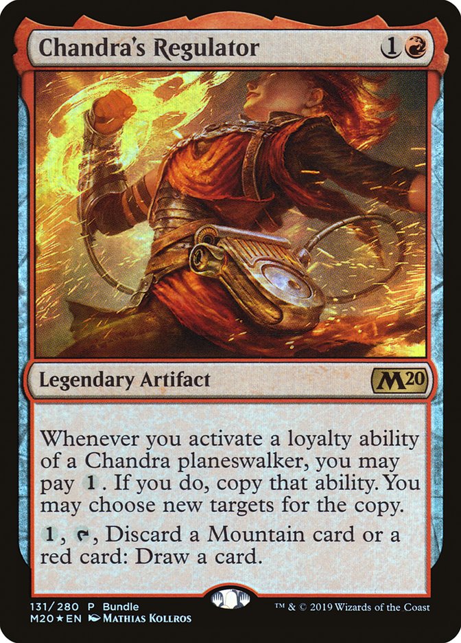 Chandra's Regulator (Bundle) [Core Set 2020 Promos] | Webway Games