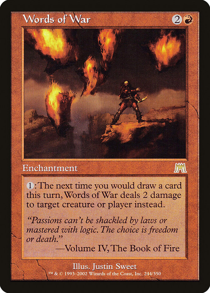 Words of War [Onslaught] | Webway Games