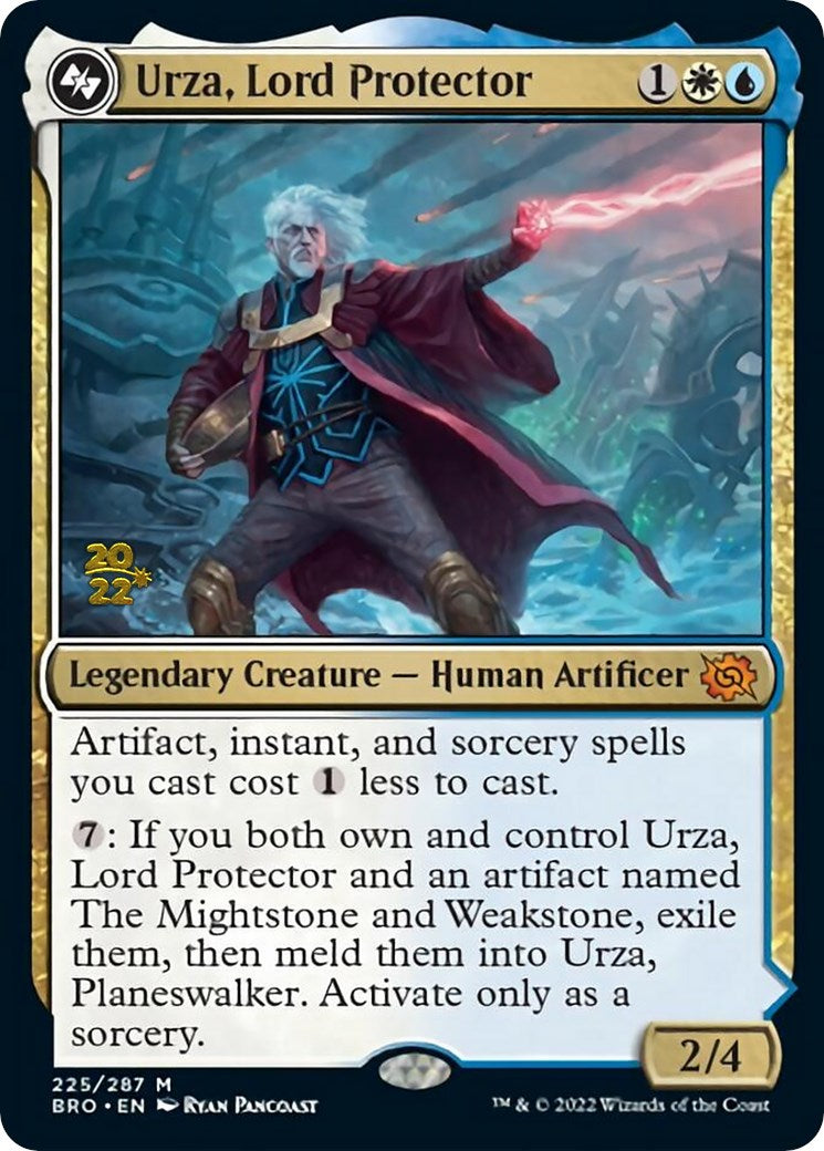 Urza, Lord Protector [The Brothers' War: Prerelease Promos] | Webway Games