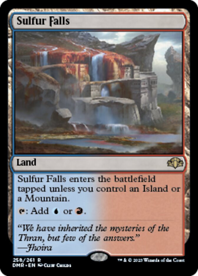 Sulfur Falls [Dominaria Remastered] | Webway Games