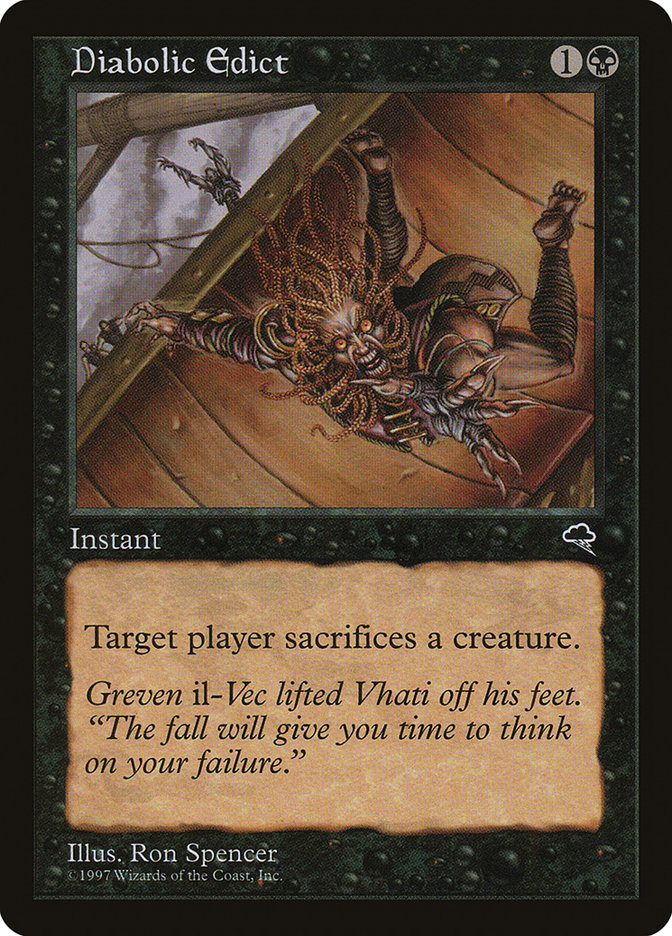 Diabolic Edict [Tempest] | Webway Games