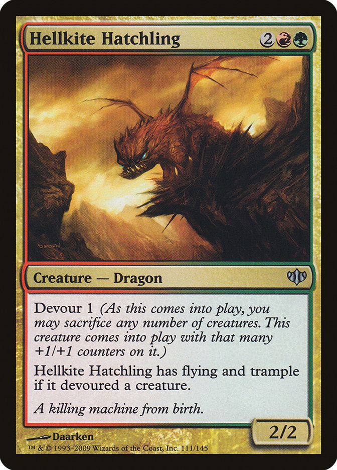 Hellkite Hatchling [Conflux] | Webway Games