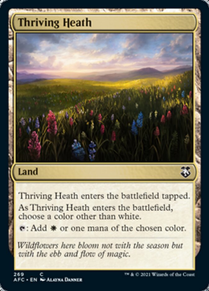 Thriving Heath [Dungeons & Dragons: Adventures in the Forgotten Realms Commander] | Webway Games
