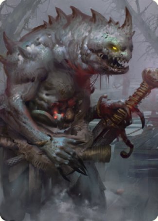 Gray Slaad Art Card [Commander Legends: Battle for Baldur's Gate Art Series] | Webway Games