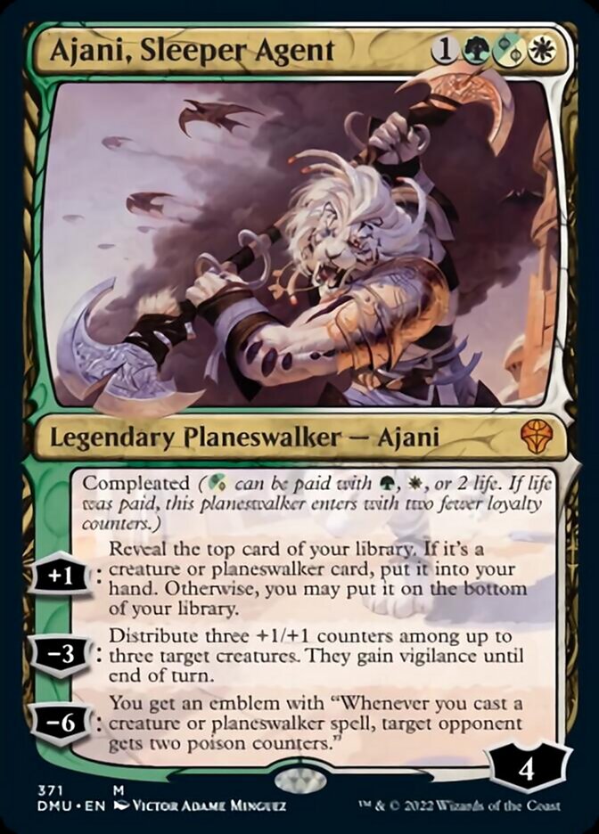 Ajani, Sleeper Agent (Showcase) [Dominaria United] | Webway Games
