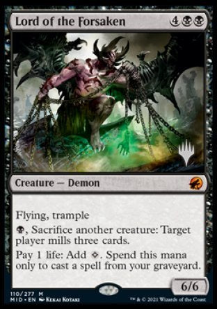Lord of the Forsaken (Promo Pack) [Innistrad: Midnight Hunt Promos] | Webway Games