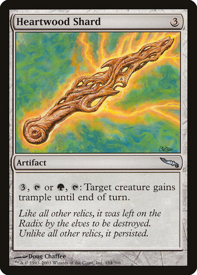 Heartwood Shard [Mirrodin] | Webway Games