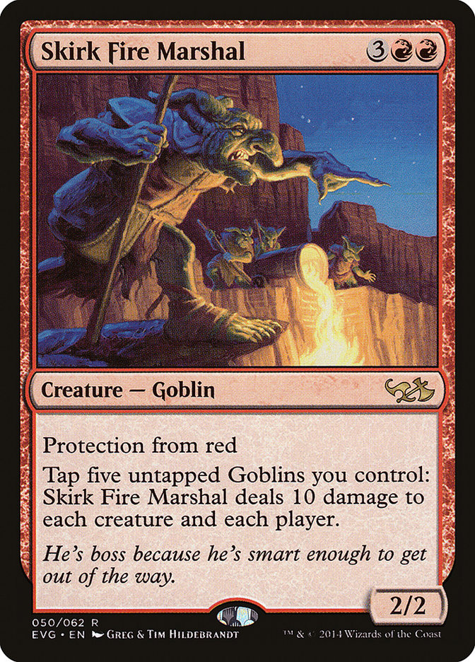 Skirk Fire Marshal (Elves vs. Goblins) [Duel Decks Anthology] | Webway Games