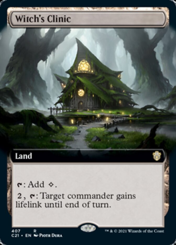 Witch's Clinic (Extended) [Commander 2021] | Webway Games