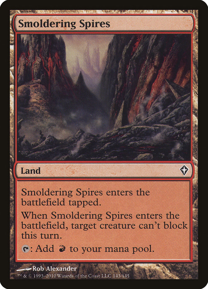 Smoldering Spires [Worldwake] | Webway Games
