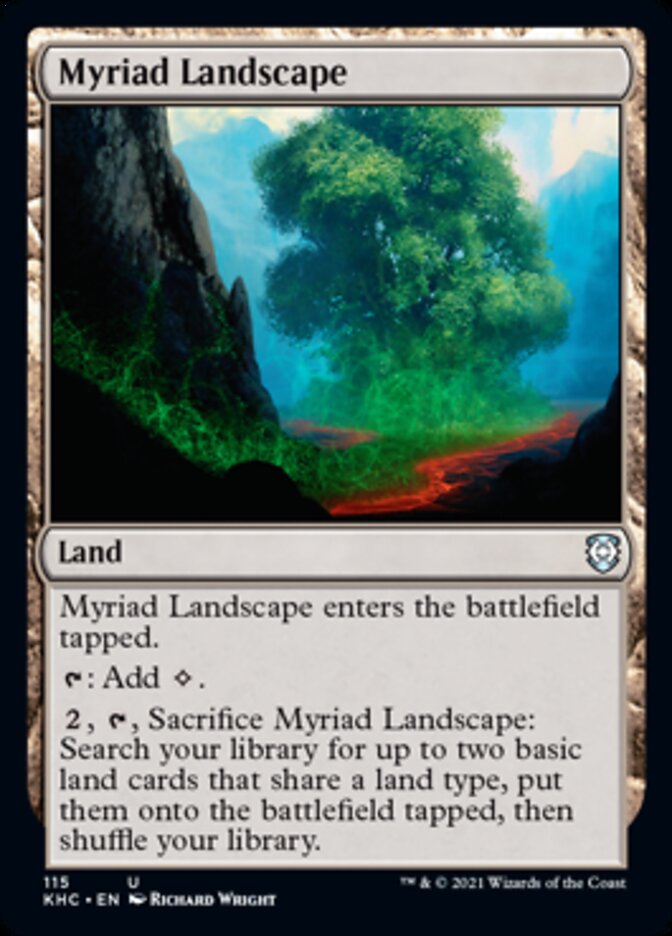 Myriad Landscape [Kaldheim Commander] | Webway Games
