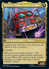 Optimus Prime, Hero // Optimus Prime, Autobot Leader [Universes Beyond: Transformers] | Webway Games