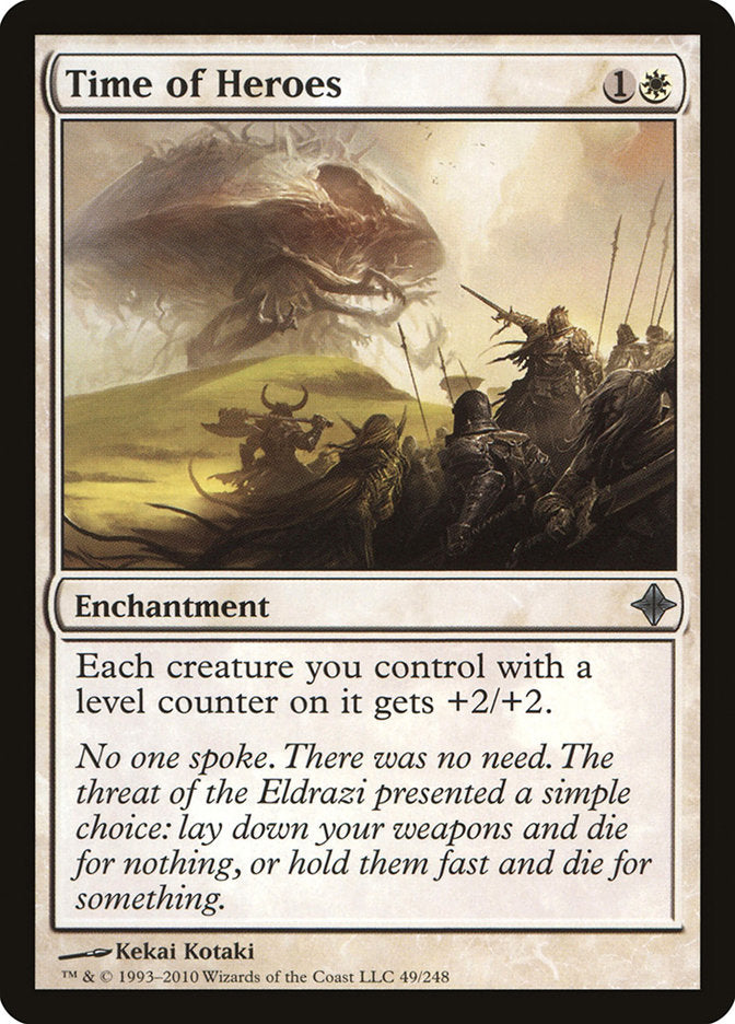 Time of Heroes [Rise of the Eldrazi] | Webway Games