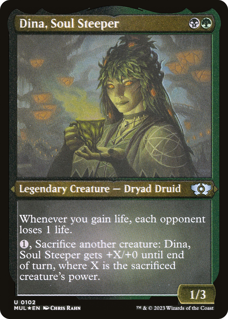 Dina, Soul Steeper (Foil Etched) [Multiverse Legends] | Webway Games