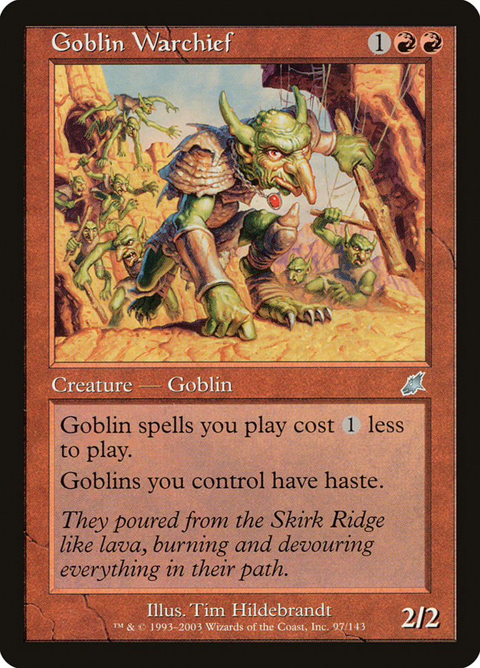 Goblin Warchief [Scourge] | Webway Games