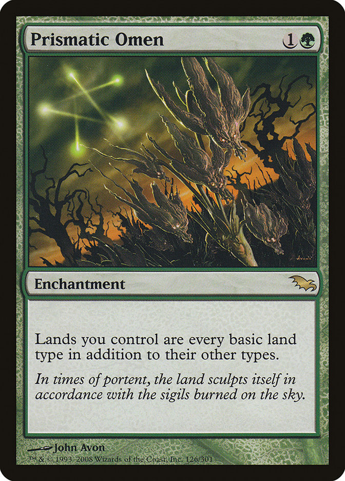 Prismatic Omen [Shadowmoor] | Webway Games