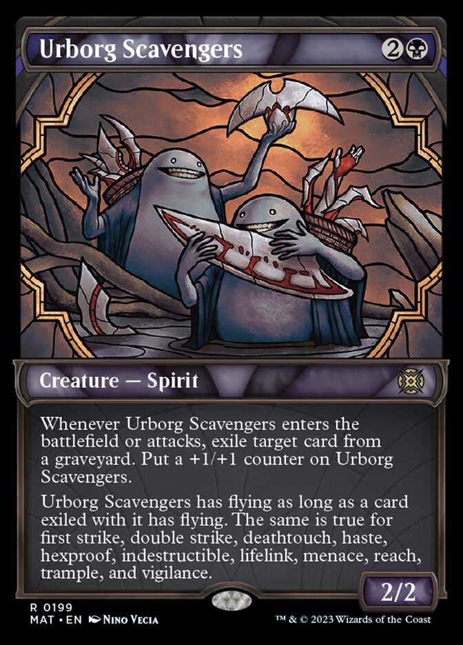 Urborg Scavengers (Showcase Halo Foil) [March of the Machine: The Aftermath] | Webway Games