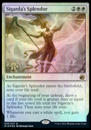 Sigarda's Splendor [Innistrad: Midnight Hunt Prerelease Promos] | Webway Games