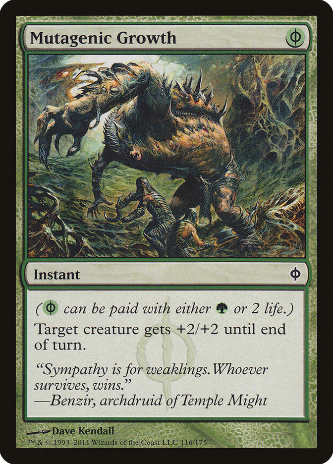 Mutagenic Growth [New Phyrexia] | Webway Games