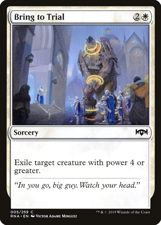 Bring to Trial [Ravnica Allegiance] | Webway Games