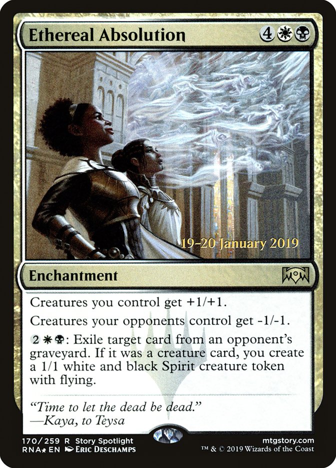 Ethereal Absolution [Ravnica Allegiance Prerelease Promos] | Webway Games