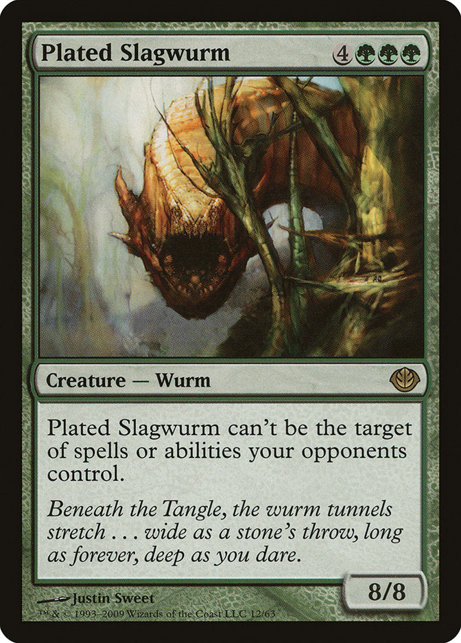 Plated Slagwurm [Duel Decks: Garruk vs. Liliana] | Webway Games