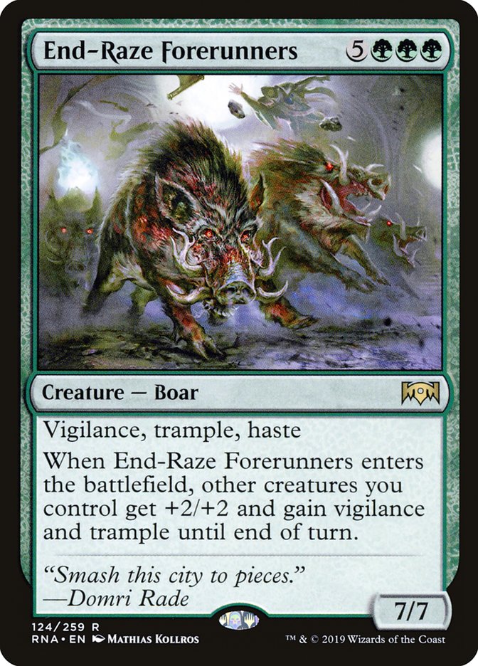 End-Raze Forerunners [Ravnica Allegiance] | Webway Games