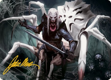 Drider Art Card (Gold-Stamped Signature) [Dungeons & Dragons: Adventures in the Forgotten Realms Art Series] | Webway Games
