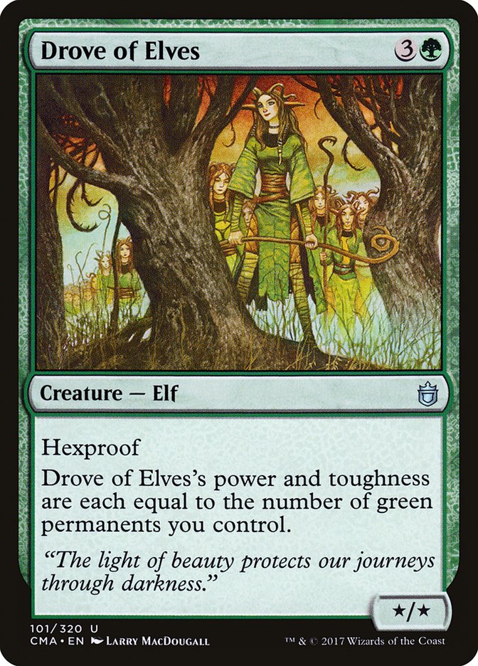 Drove of Elves [Commander Anthology] | Webway Games