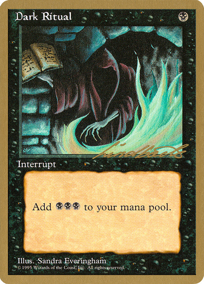 Dark Ritual (Leon Lindback) [Pro Tour Collector Set] | Webway Games