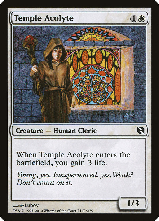 Temple Acolyte [Duel Decks: Elspeth vs. Tezzeret] | Webway Games