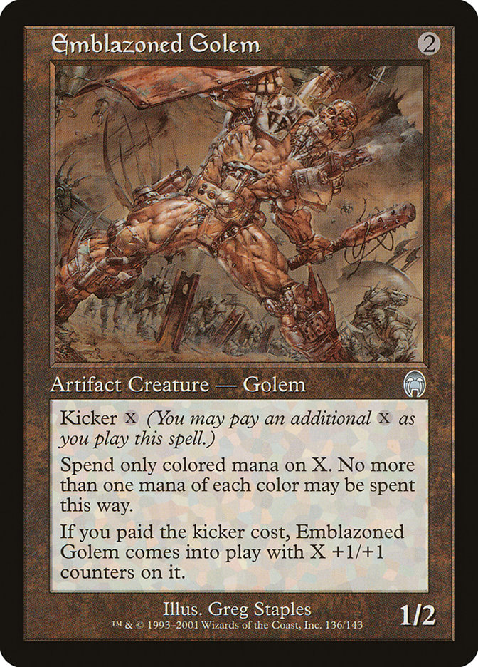 Emblazoned Golem [Apocalypse] | Webway Games