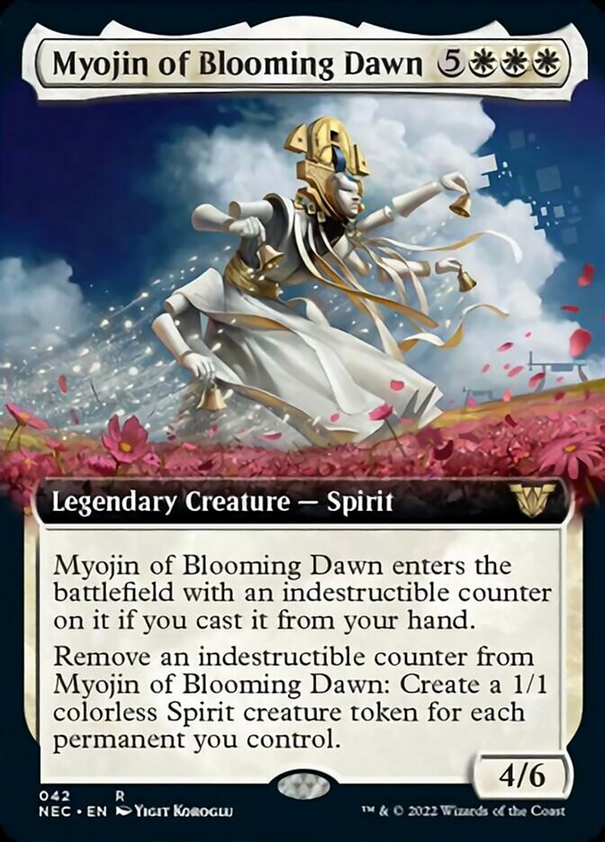 Myojin of Blooming Dawn (Extended) [Kamigawa: Neon Dynasty Commander] | Webway Games