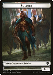 Rock // Soldier Token [Commander Legends Tokens] | Webway Games