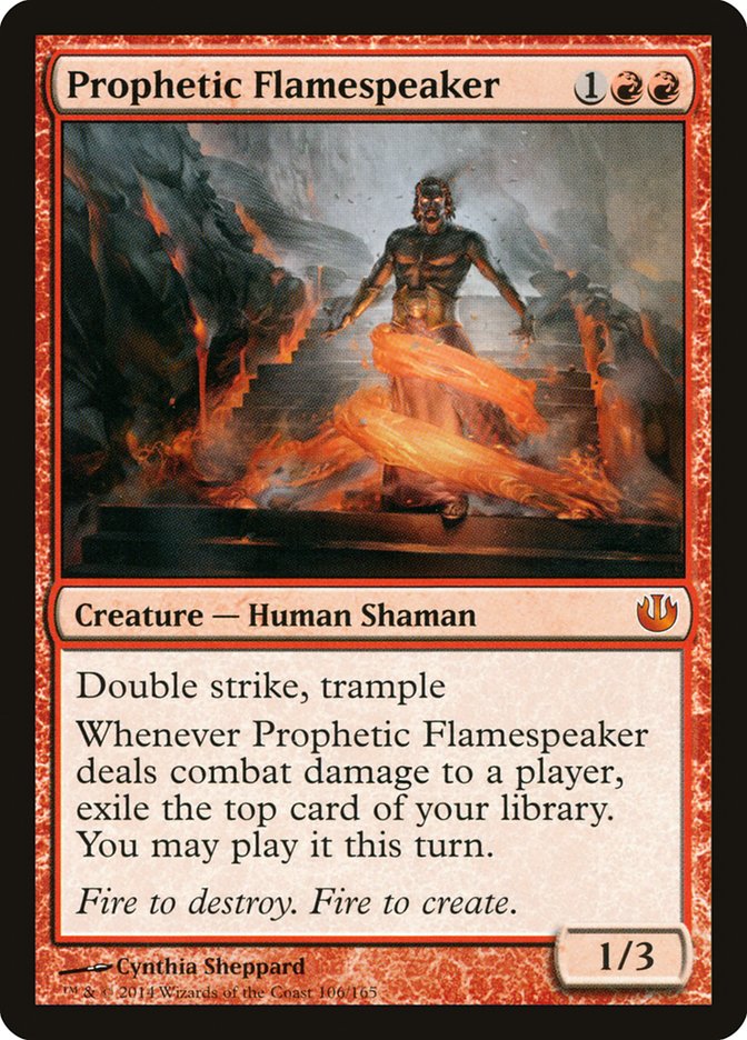 Prophetic Flamespeaker [Journey into Nyx] | Webway Games