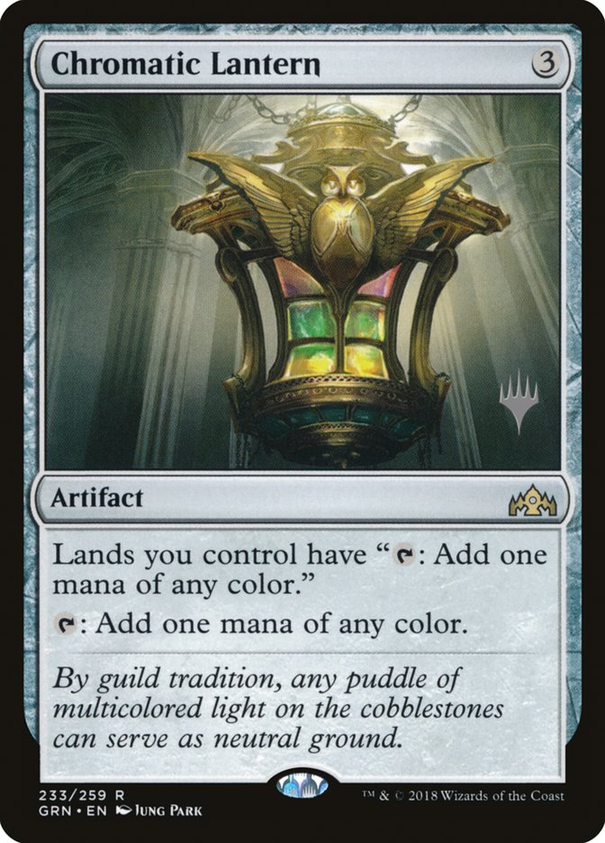 Chromatic Lantern (Promo Pack) [Guilds of Ravnica Promos] | Webway Games